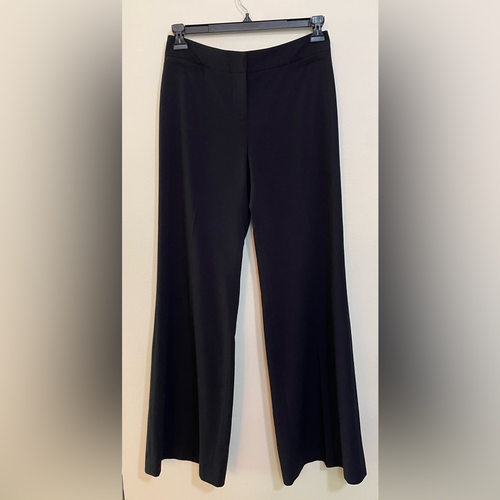 Cabi Women's Black Dress Pants Wide Leg Style Trousers Career Work Sz 8